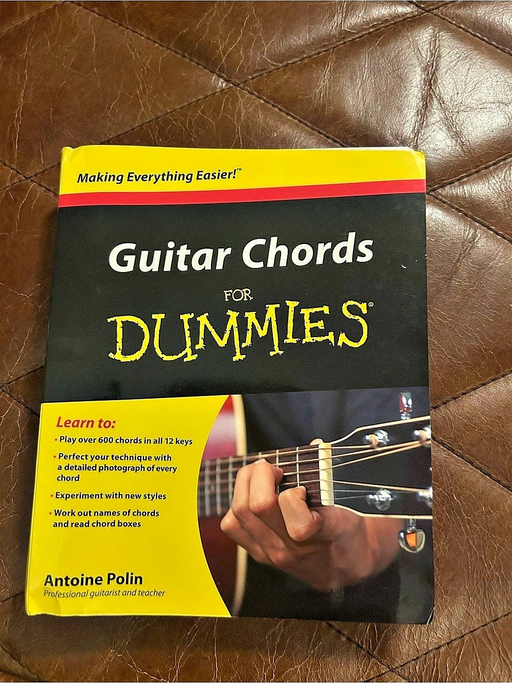 For Dummies Guitar Chords For Dummies Guitar Chord Reference Book